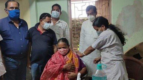 Vaccination for Covid Second Dose continue in Tripura 